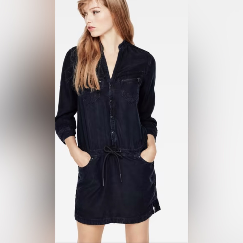 Midge Raw GS Lyocell jean dress by G Star. Size Medium